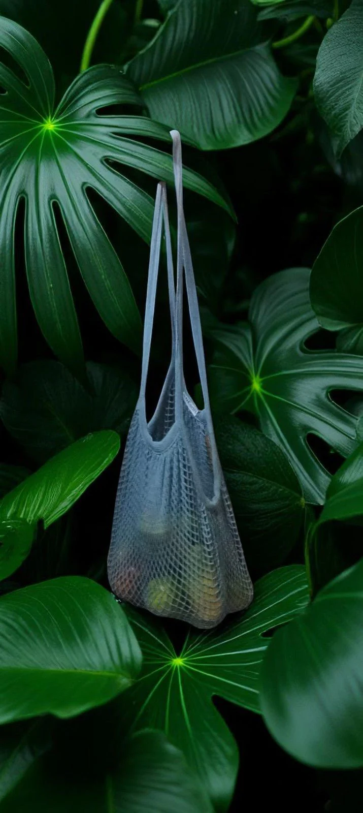 Organic Cotton Mesh Shopping Bags – Funky Colors (Pack of 2) - Image 13