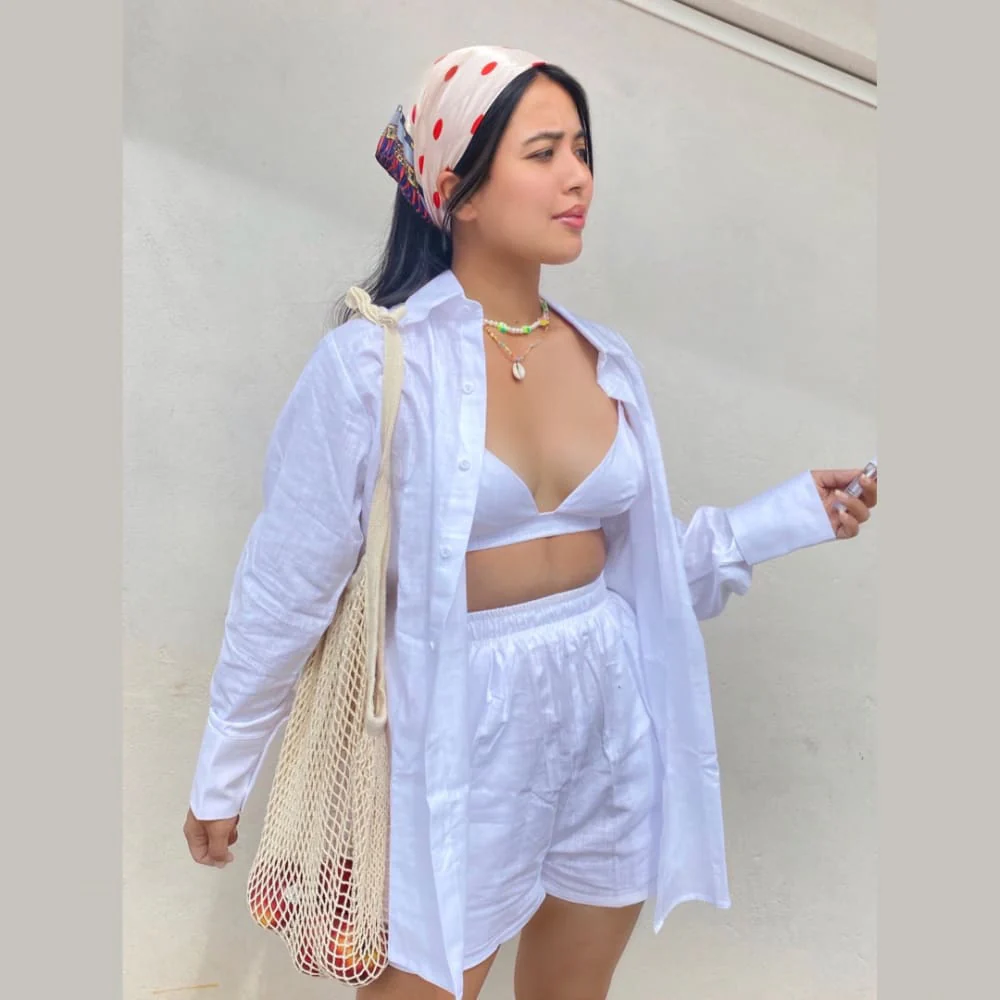 Organic Cotton Mesh Shopping Bags – Funky Colors (Pack of 2) - Image 5