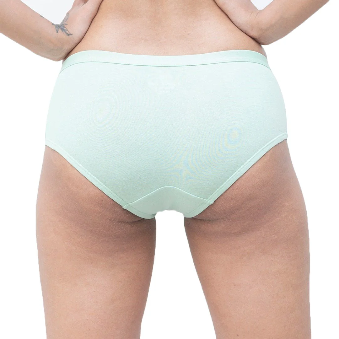Organic Everyday Hipster Panty- Greenfig (3pc) - Image 3