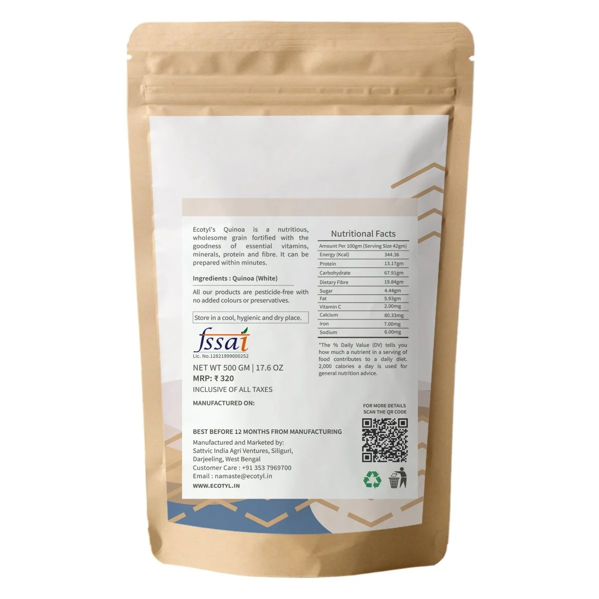 Quinoa (White) | Gluten Free | High Protein | 500g - Image 6