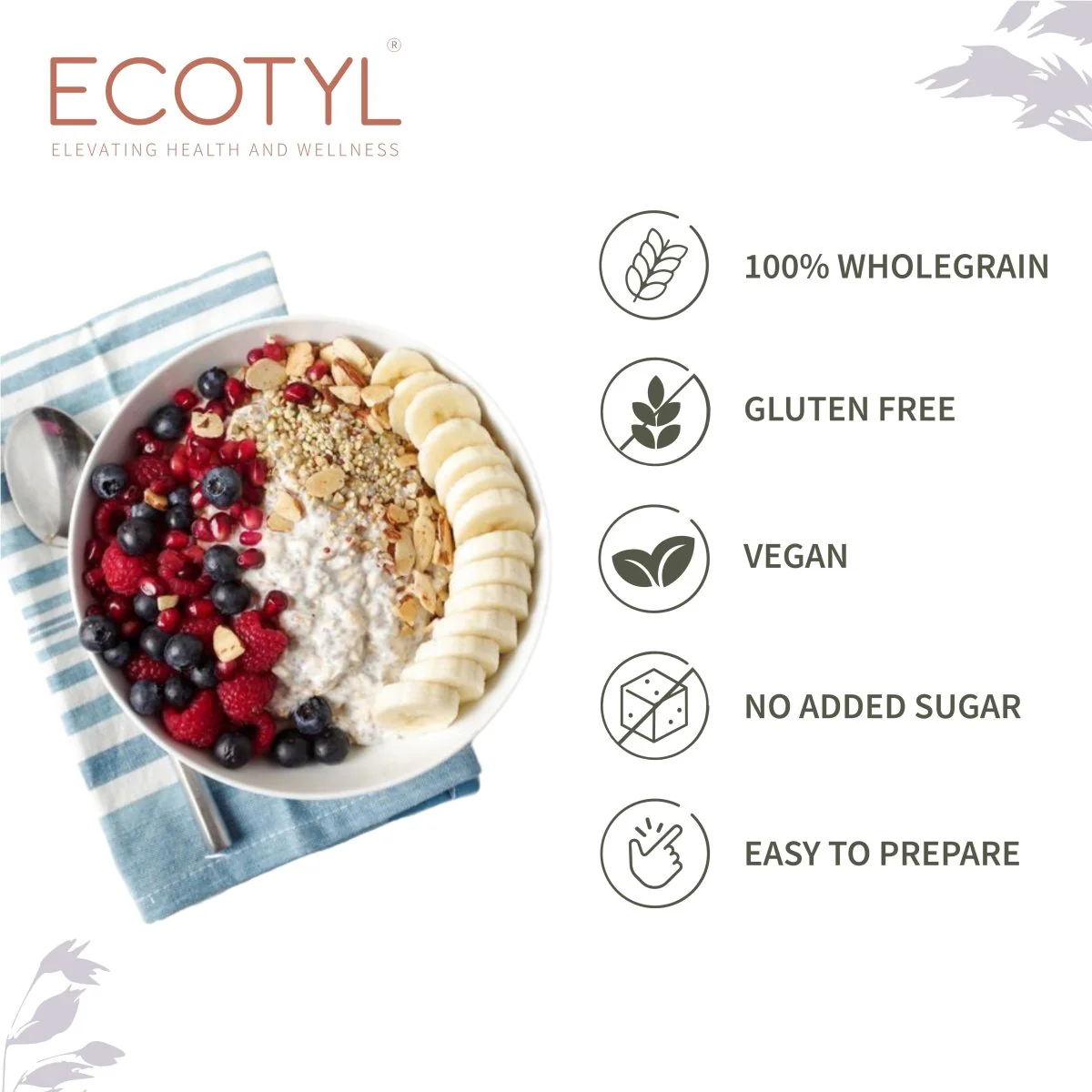 Rolled Oats | Gluten Free | Breakfast Cereal | 500g - Image 3