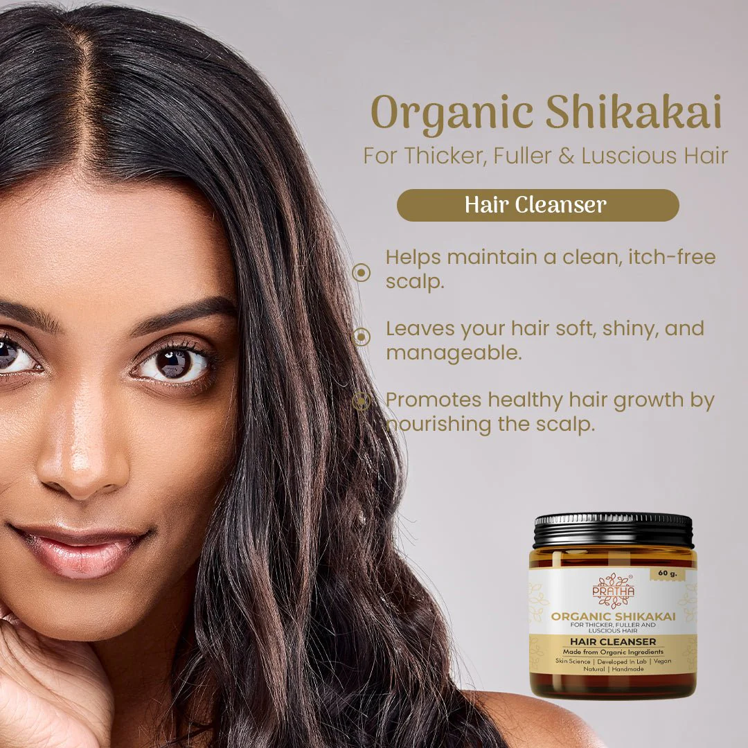 Organic Shikakai Hair Mask| For Thicker, Fuller and Luscious Hair - Image 2