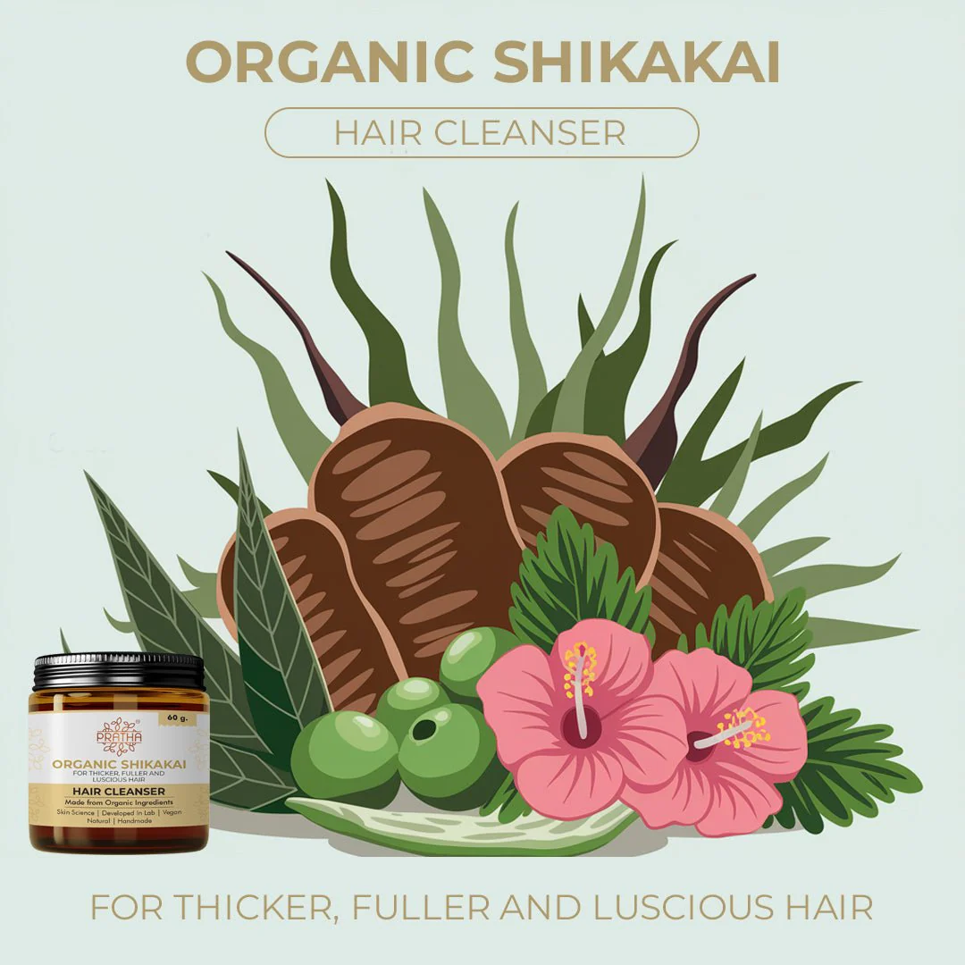 Organic Shikakai Hair Mask| For Thicker, Fuller and Luscious Hair - Image 3