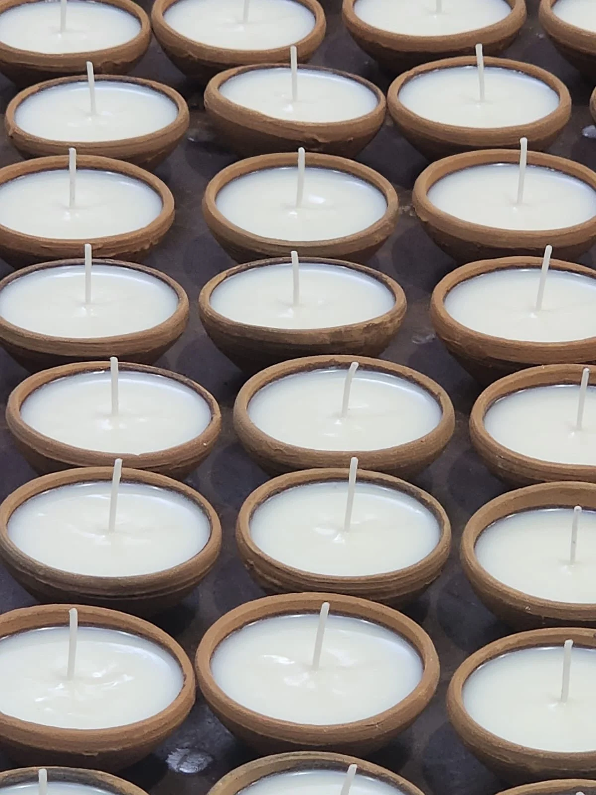 Organic Soy Wax Diyas- Set of 11 - Image 2