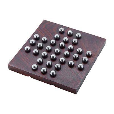 Noughts and Crosses Tic Tac Toe Solitaire 2-in-1 Travel Board Game - Image 4