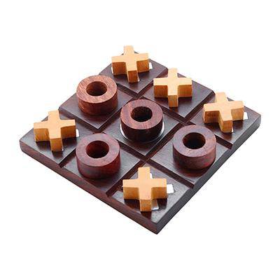 Noughts and Crosses Tic Tac Toe Solitaire 2-in-1 Travel Board Game - Image 5