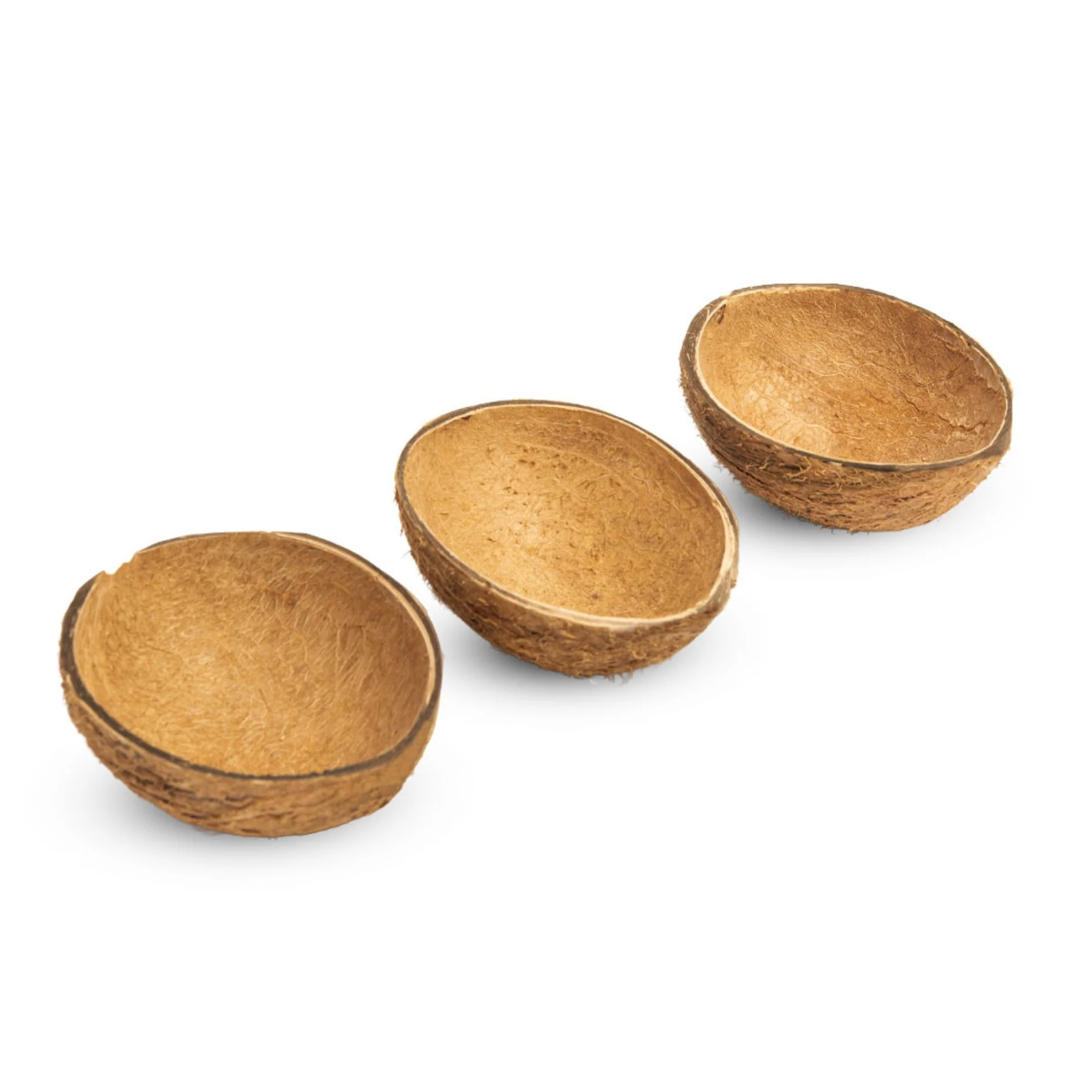 Oval Raw Coconut Shell Bowls (Pack of 15 | 150ml) - Image 6