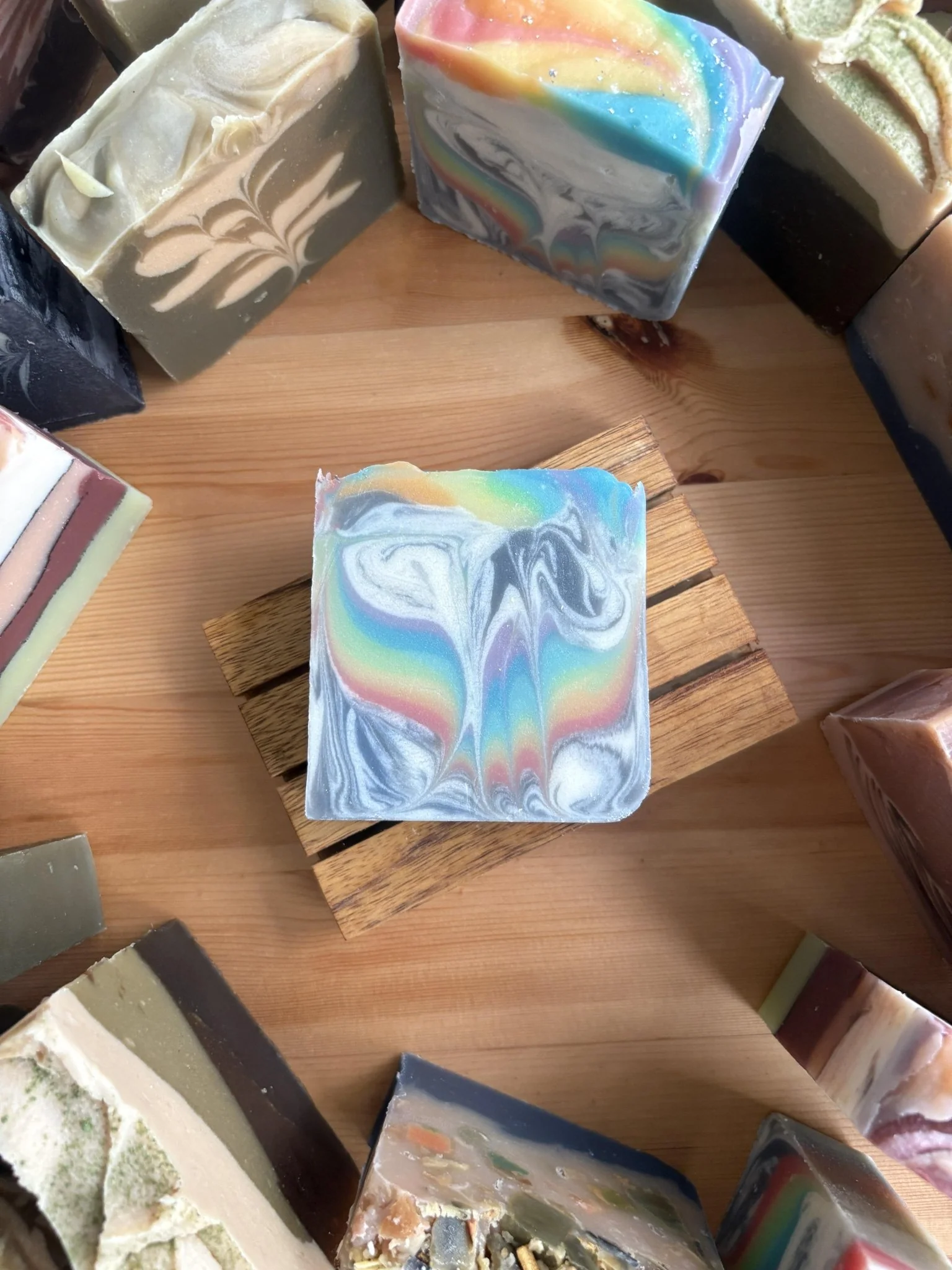Over the Rainbow Handmade Soap | Natural Bath Bar