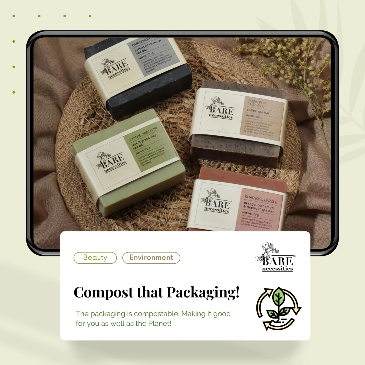 Pack of 4 Nourishing Cold Processed Bathing Soaps - Image 5