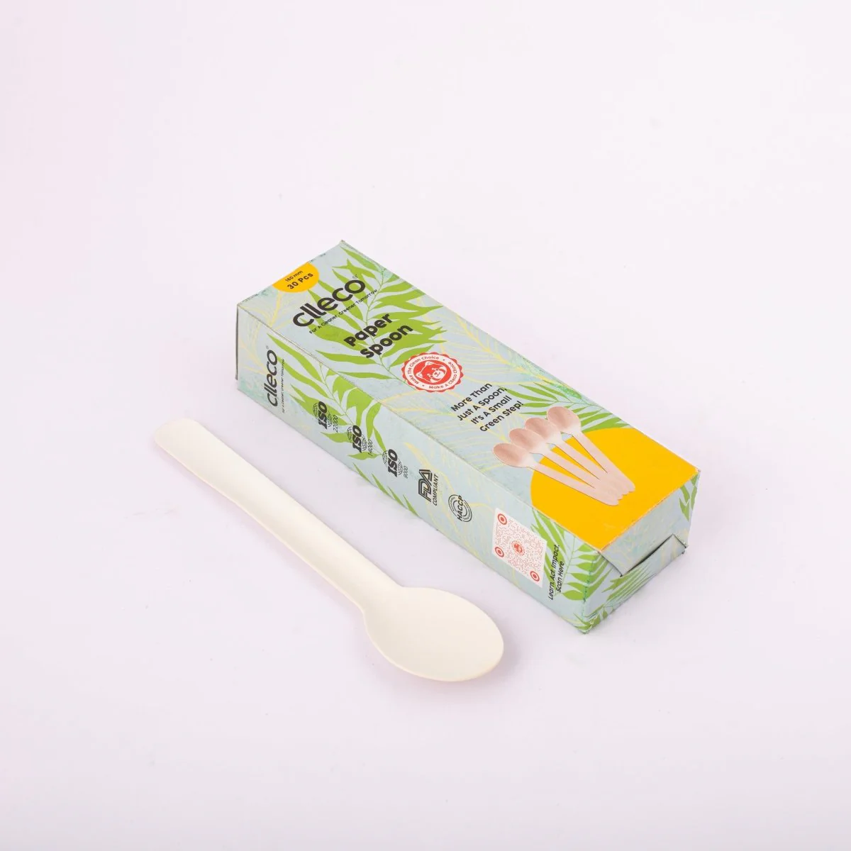 Paper Spoons 30 pcs – Eco-Friendly Disposable Spoons for Parties - Image 3