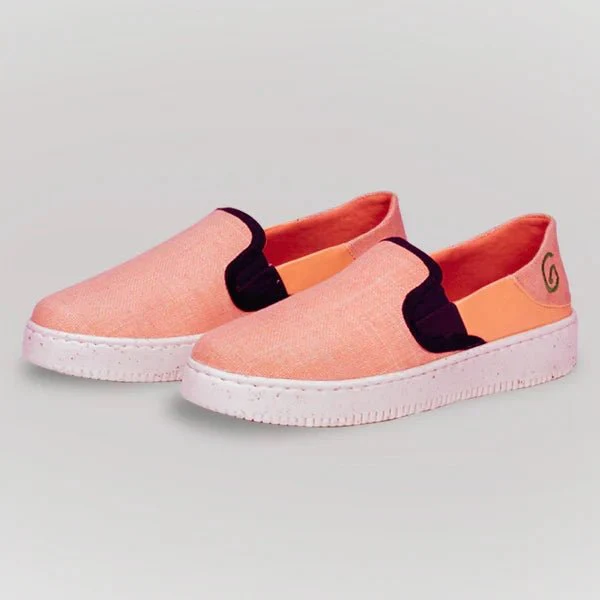 Peach Blossom Women's Slip-On Shoes - Image 3