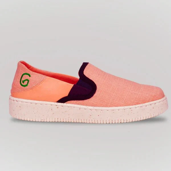 Peach Blossom Women's Slip-On Shoes - Image 4