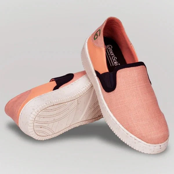 Peach Blossom Women's Slip-On Shoes - Image 5