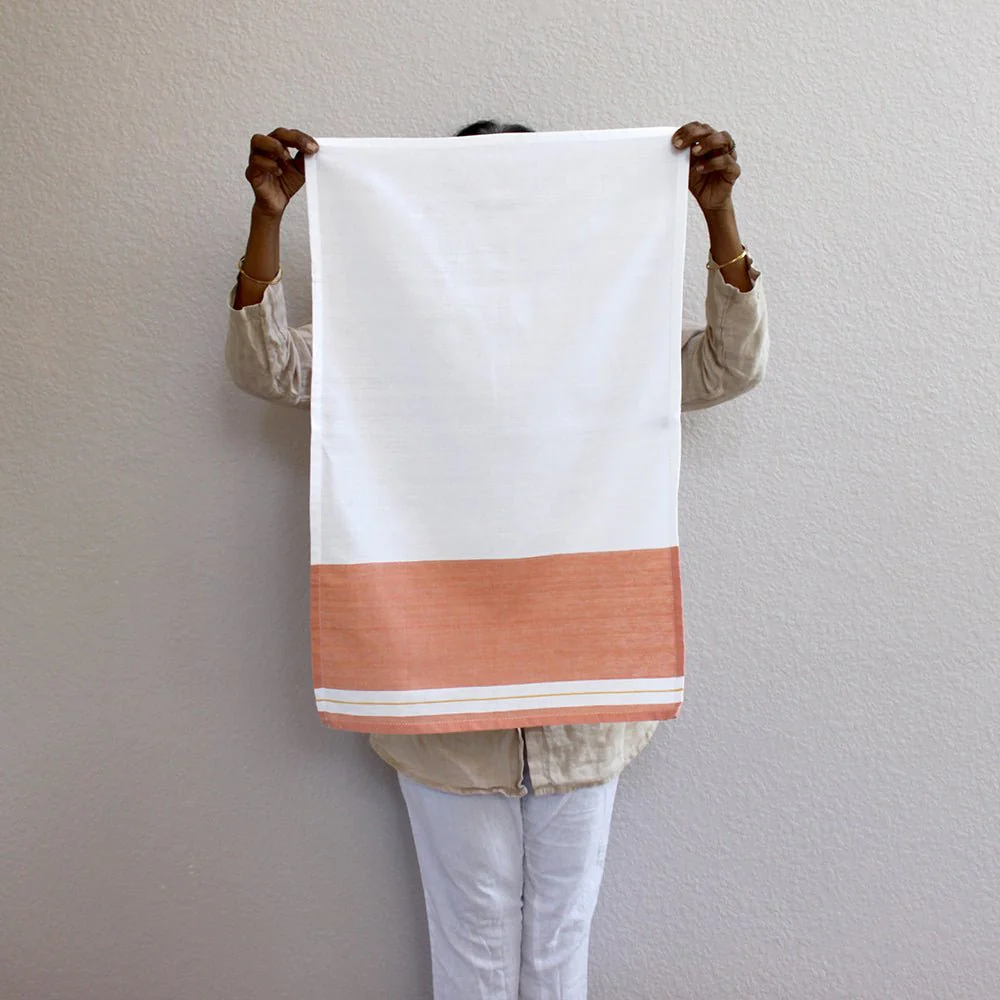 Peach Collection Kitchen Towel Linens