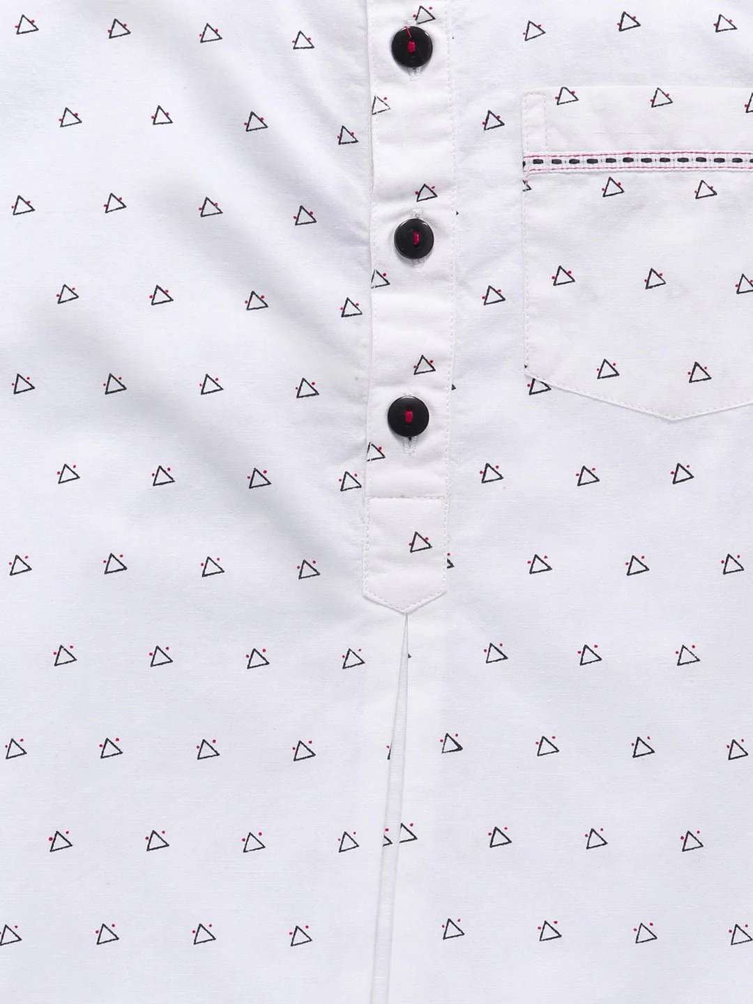 Boys Pearl Short Kurta Regular Fit – Comfortable Traditional Wear - Image 3