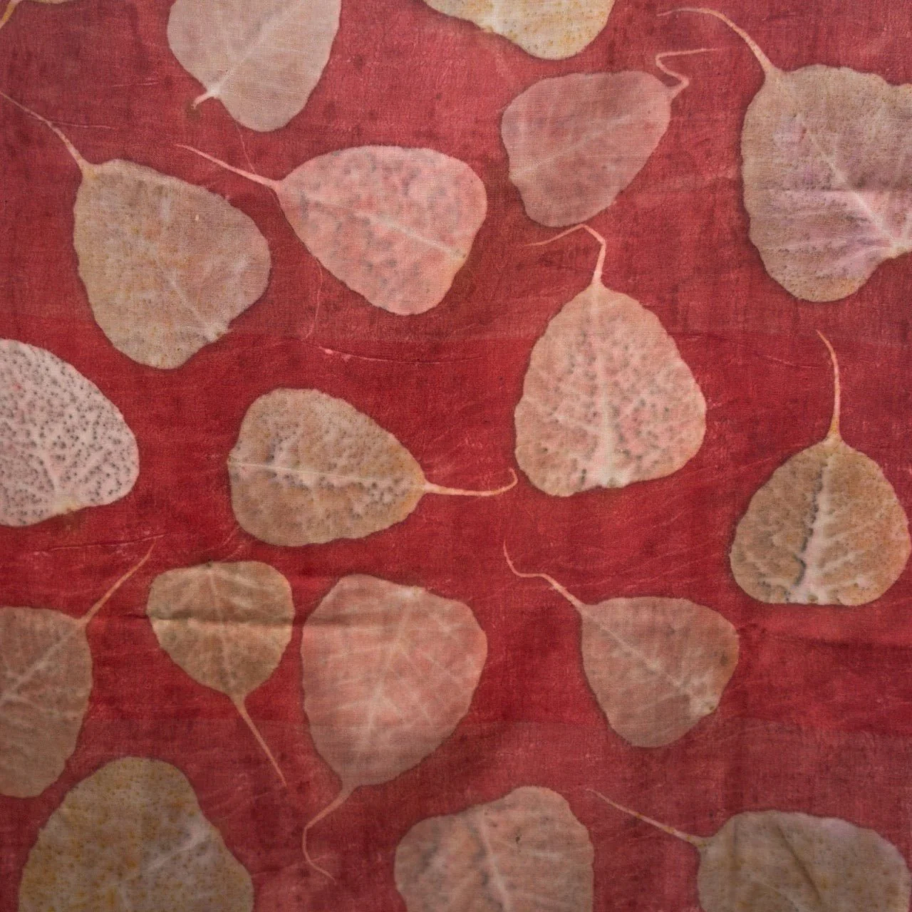 Peepal Eri Silk Scarf – Handcrafted Natural Silk Stole - Image 3