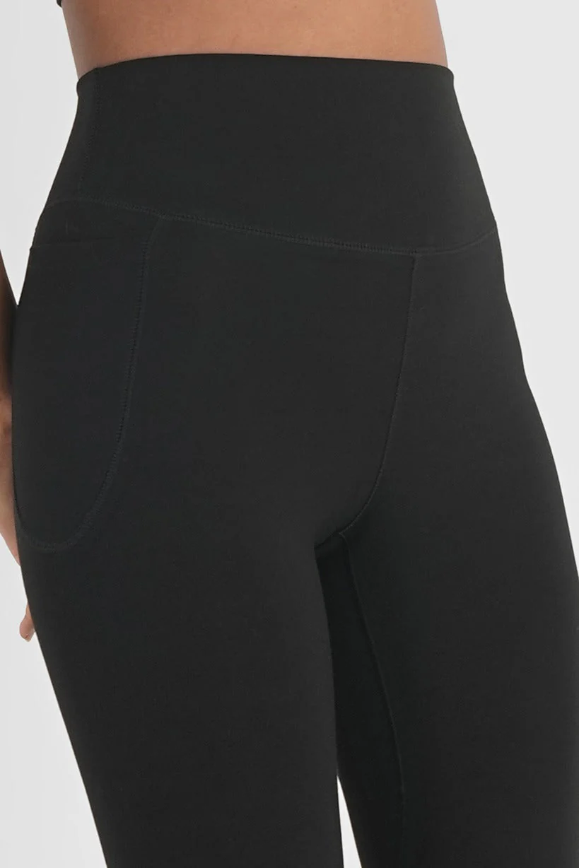Perfect Fit Natural Fabric Black Legging - Image 5