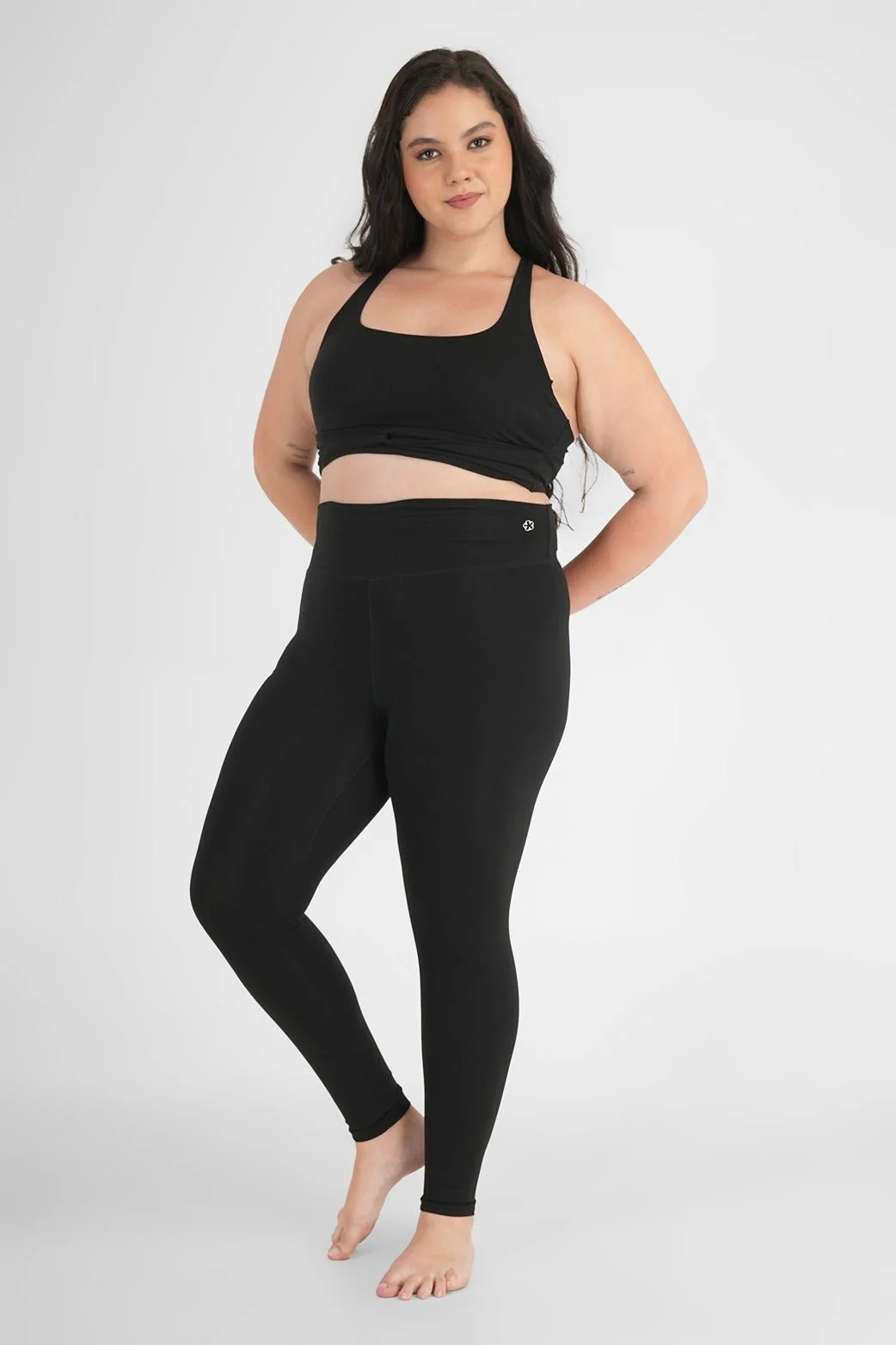 Perfect Fit Natural Fabric Black Legging - Image 8