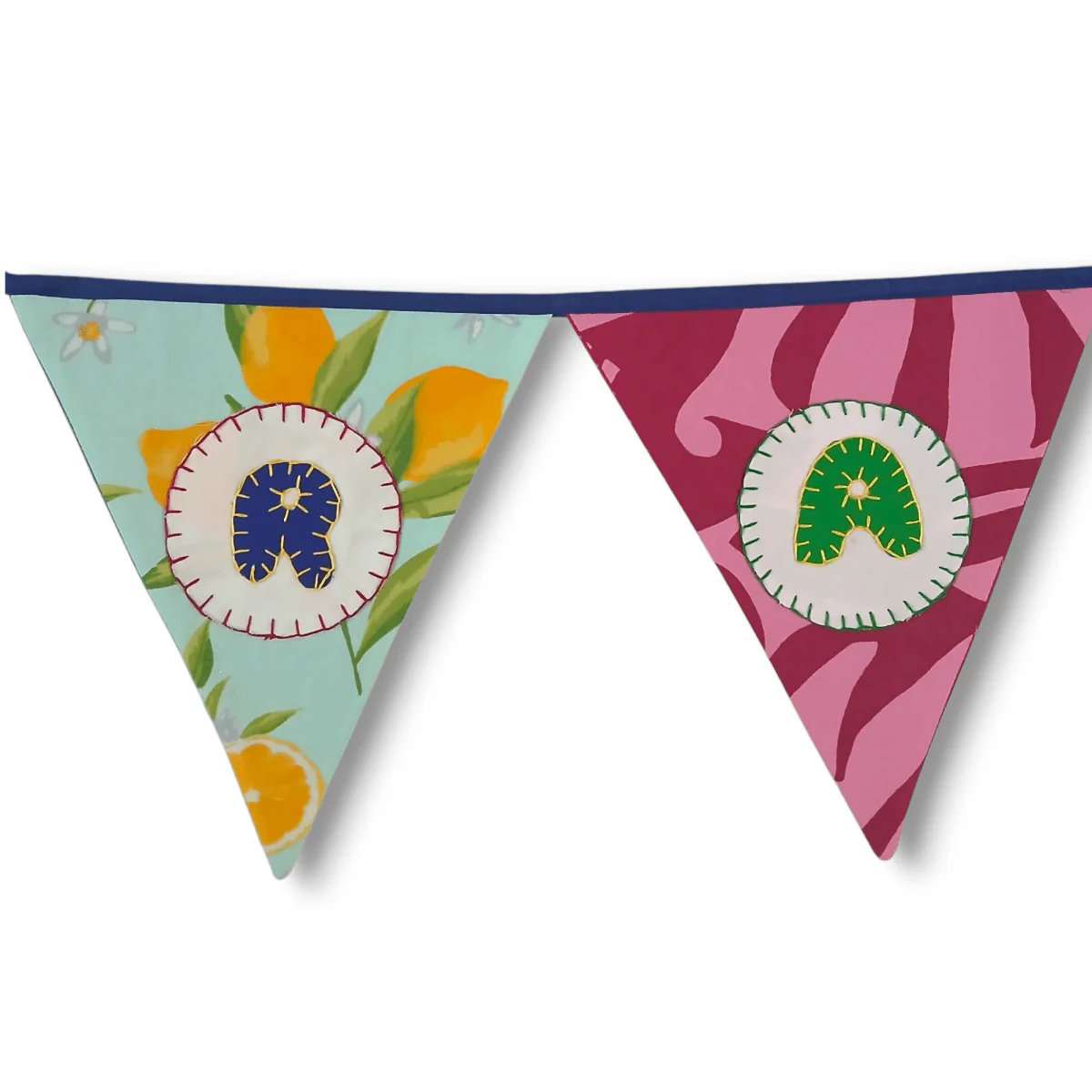 Personalized Name Banner with Cars Motifs (Triangle Flag) - Image 4