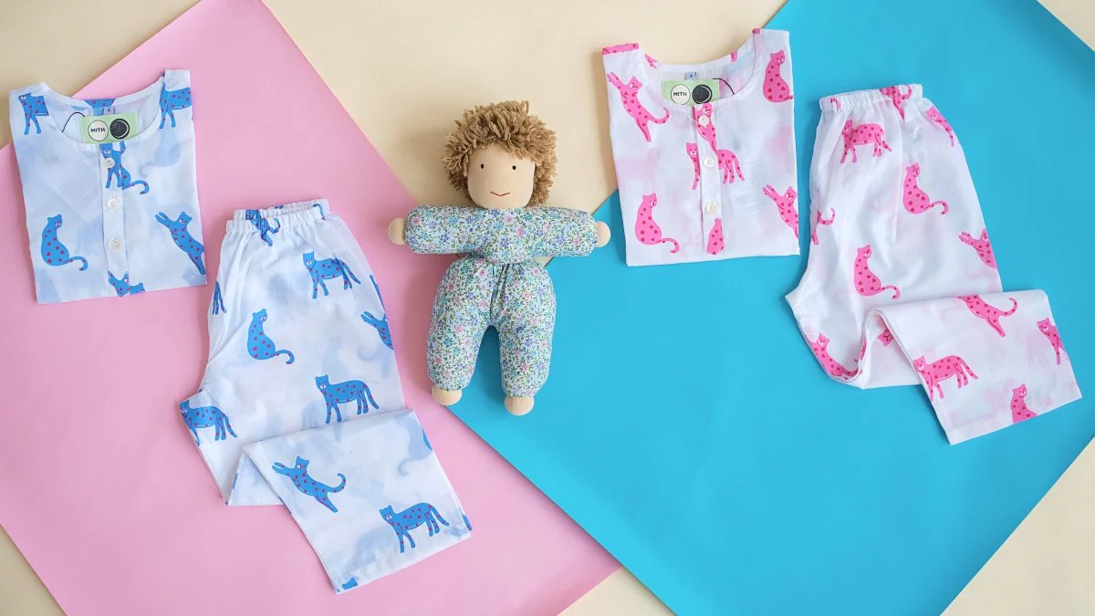 Pink Panther- Unisex Kids Cotton Nightwear - Image 3