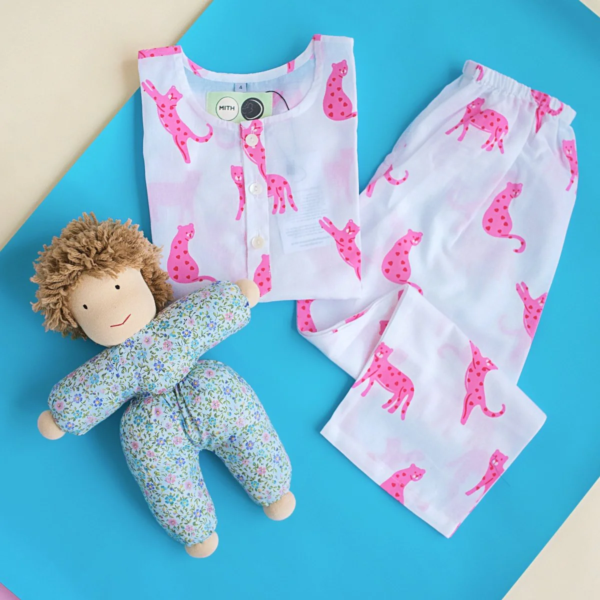 Pink Panther- Unisex Kids Cotton Nightwear - Image 4