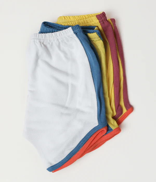 Herb Dyed Baby Play Shorts For Comfort & Easy Movement - Image 2