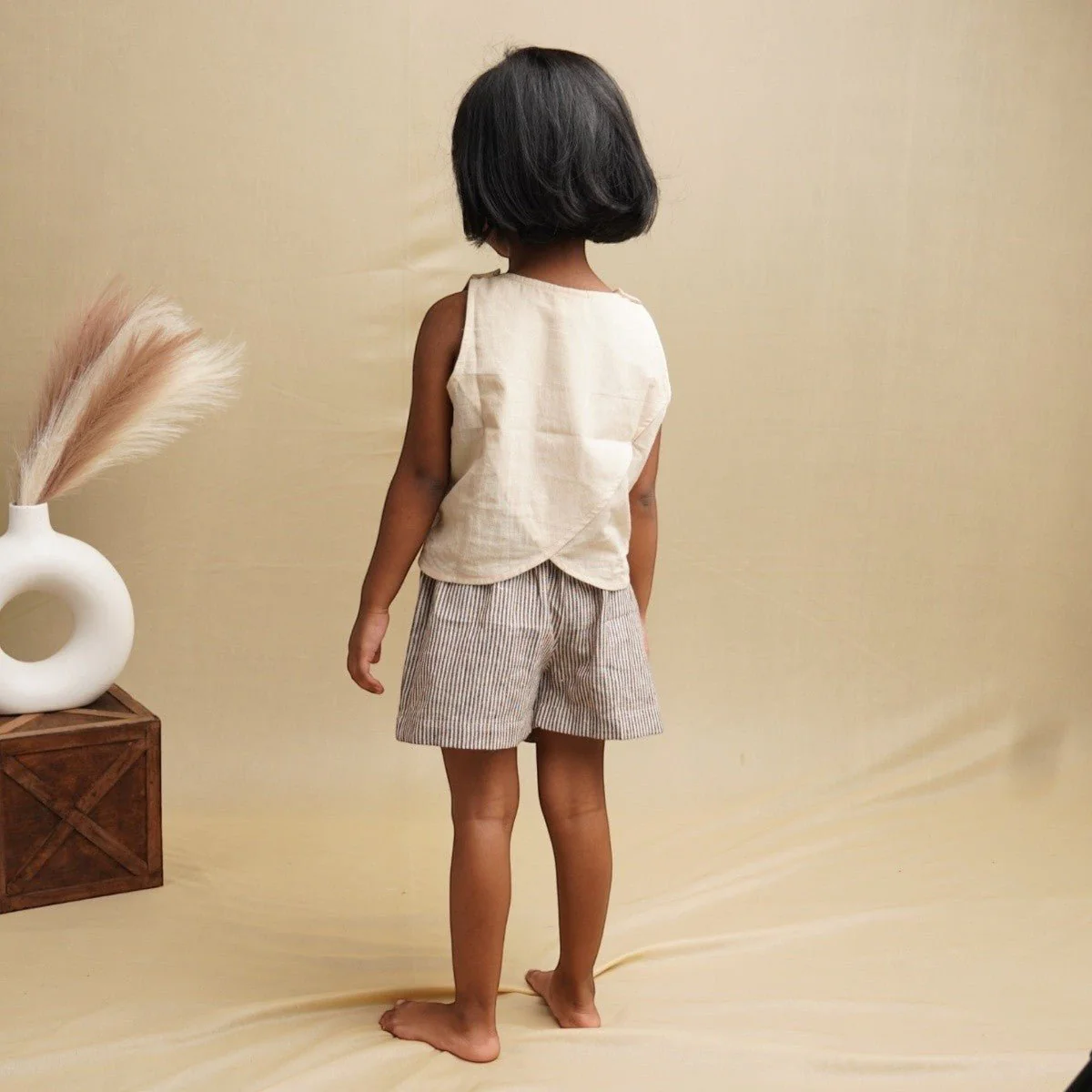 Cotton Shorts for Girls | Playful Ruffle Hem | Comfortable Summerwear - Image 7