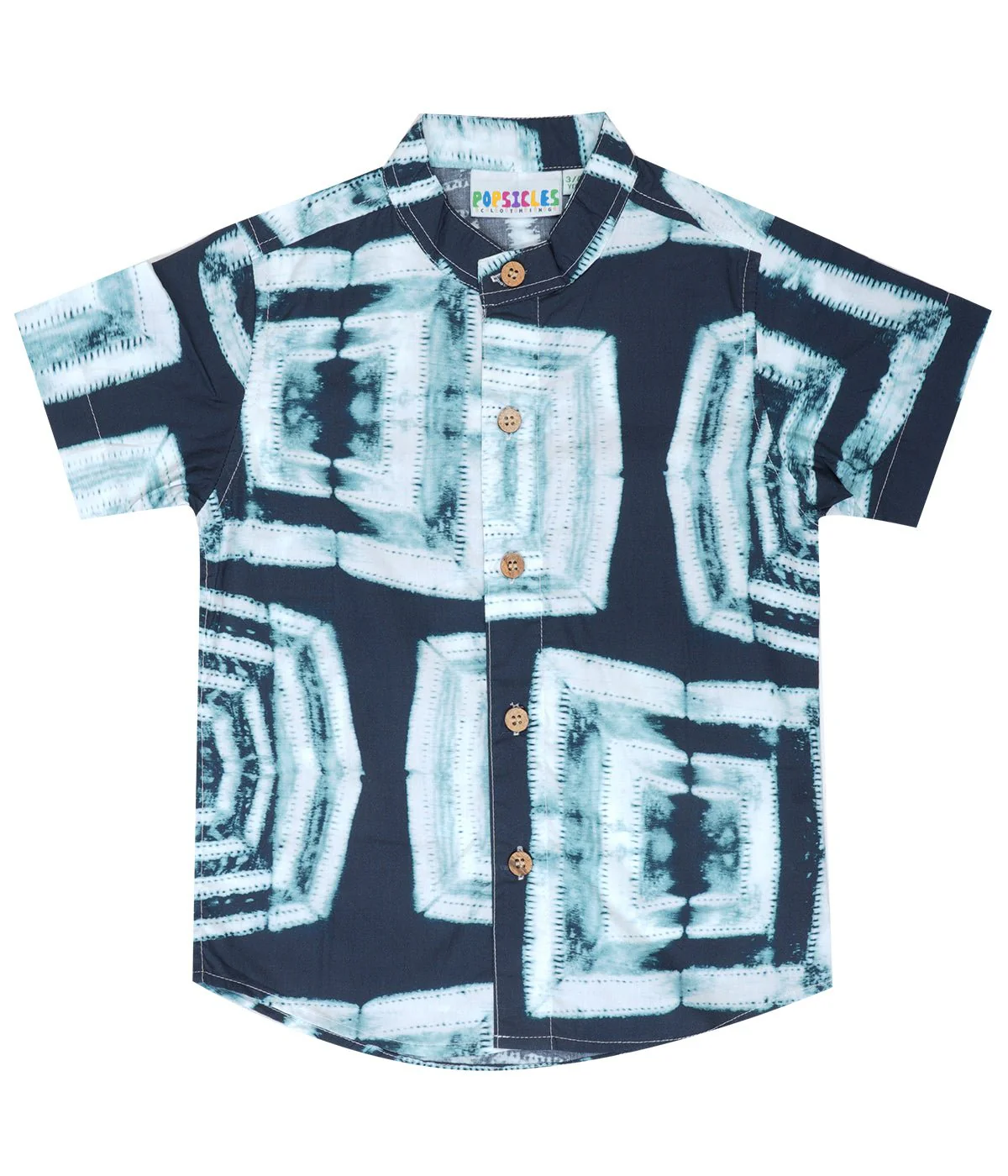 Boys Popsicle Tie Dye Shirt – Colorful Cotton Casual Wear for Kids