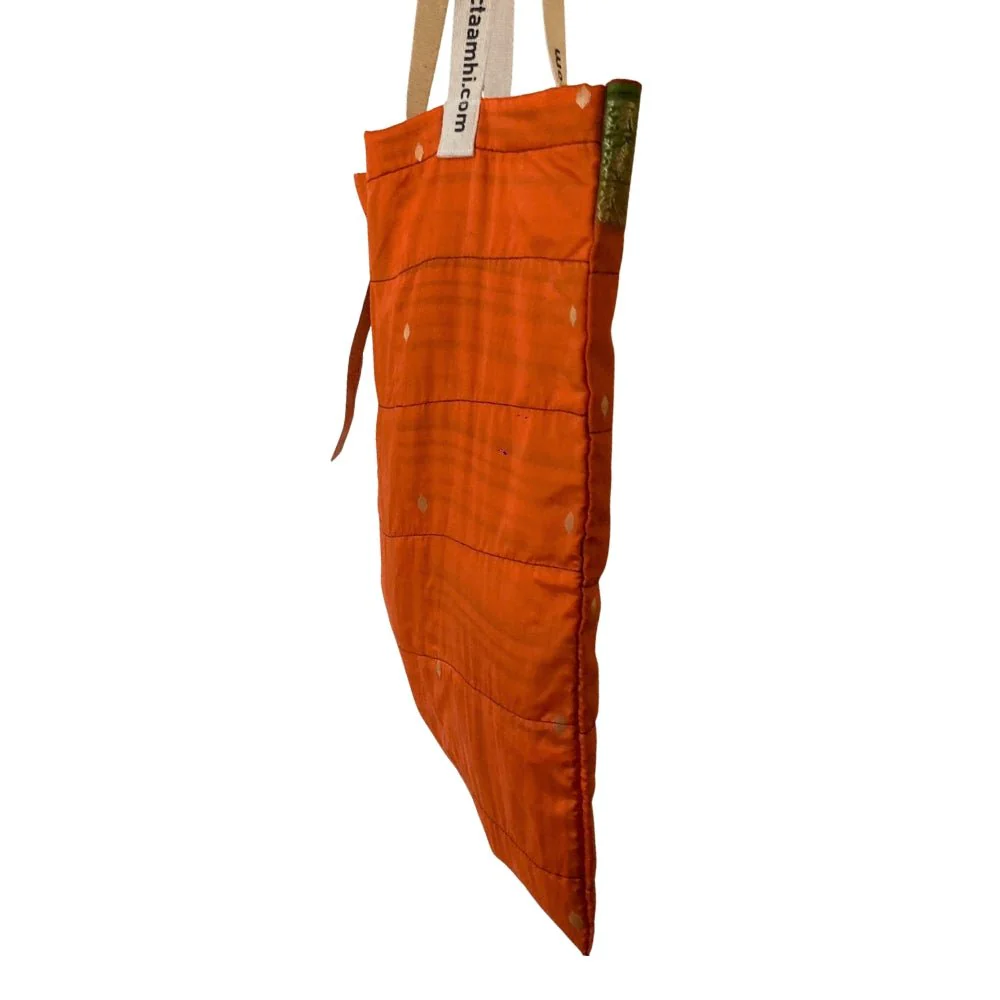 Upcycled Tote Bag Sustainable Reusable Carry Bag - Image 28