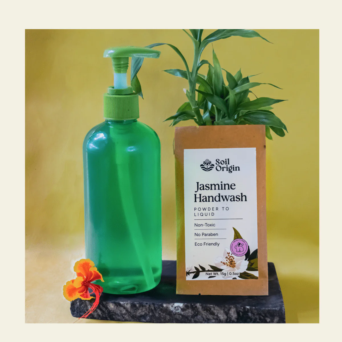 Powder to Liquid Handwash | Jasmine Fragrance | Make 250ml - Image 5