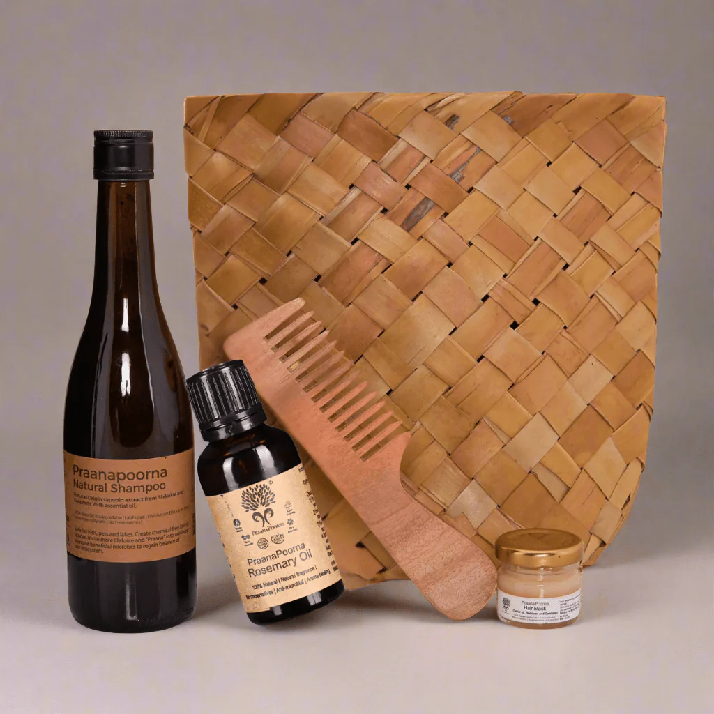 Hair Fall Solution Hamper | botanical extracts with essential oil