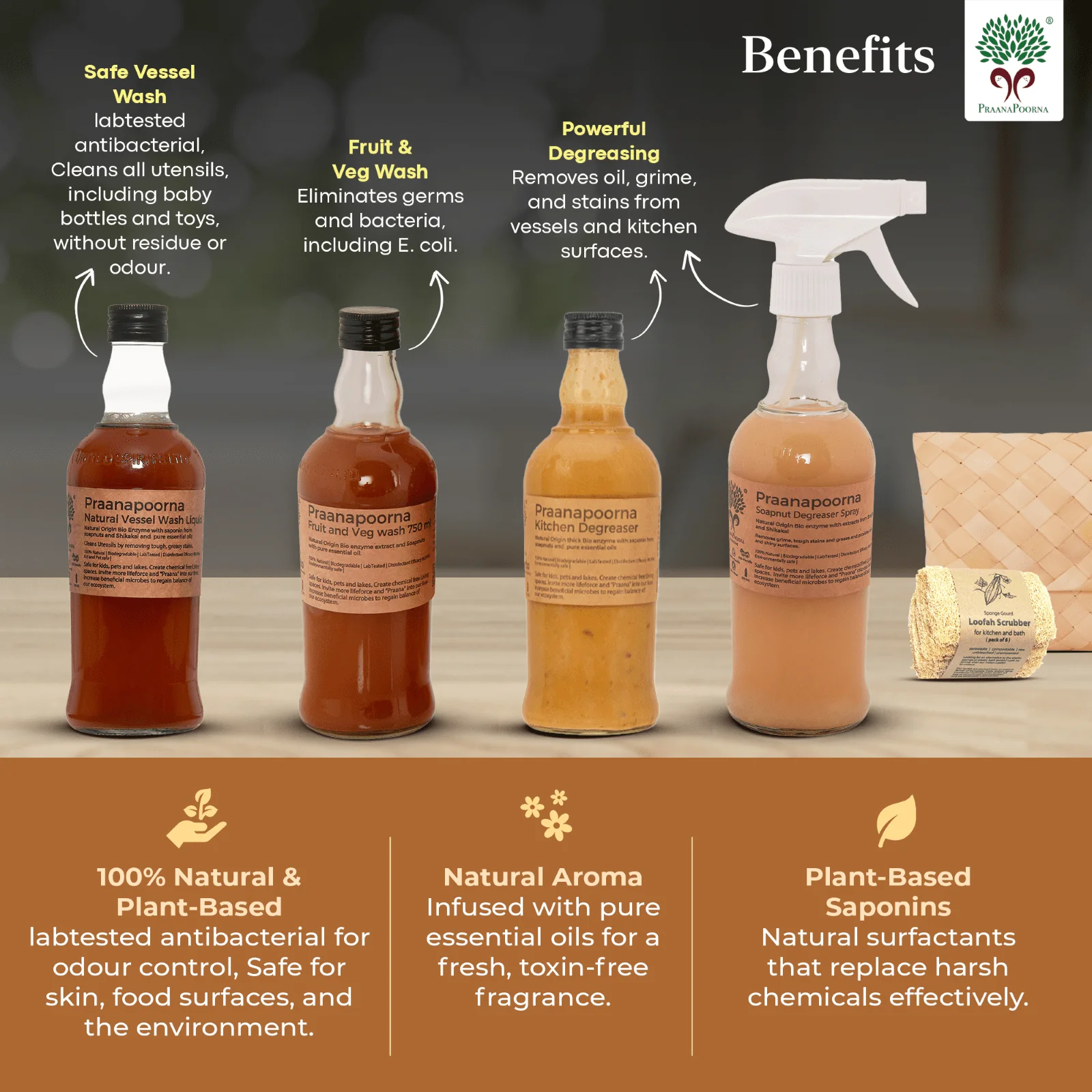 Kitchen Care Pack | food-safe plant based Soapnut degreasers, cleaners - Image 9