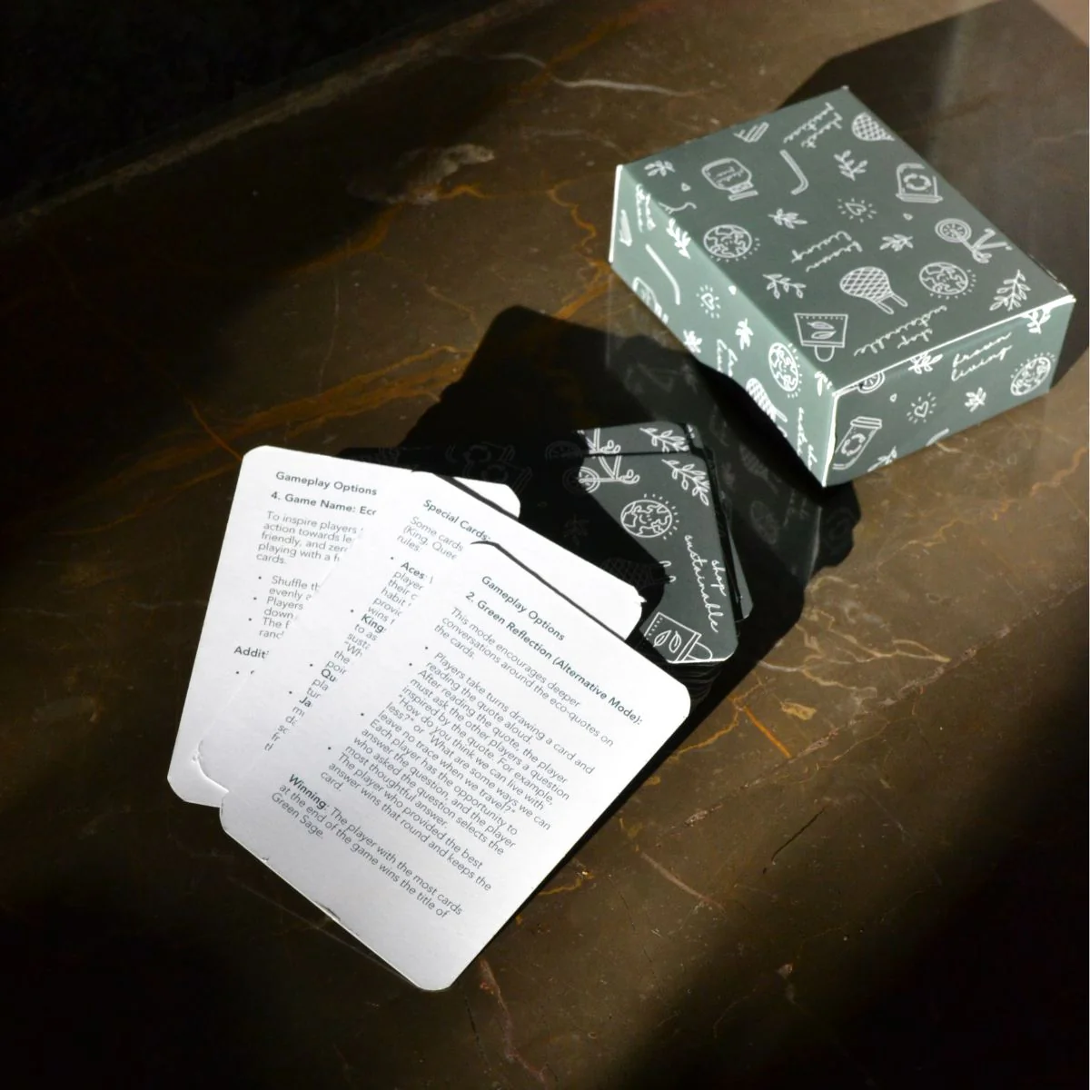 Premium Handmade Eco Playing Cards Set - Image 2