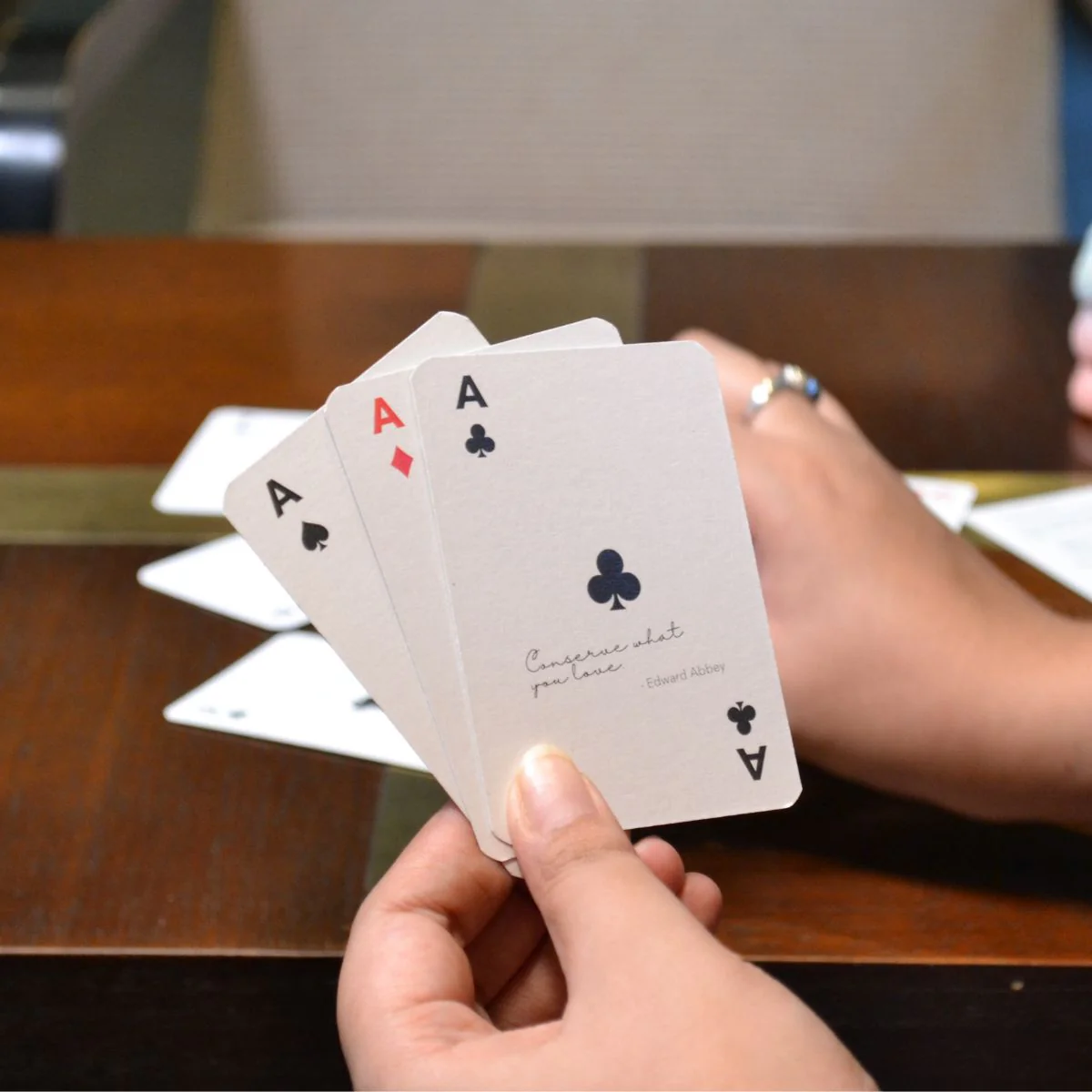 Premium Handmade Eco Playing Cards Set - Image 5