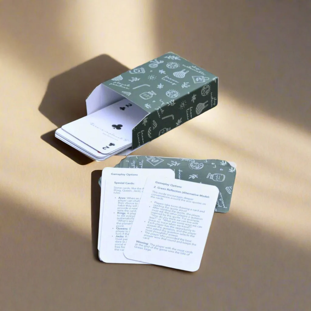 Premium Handmade Eco Playing Cards Set - Image 9