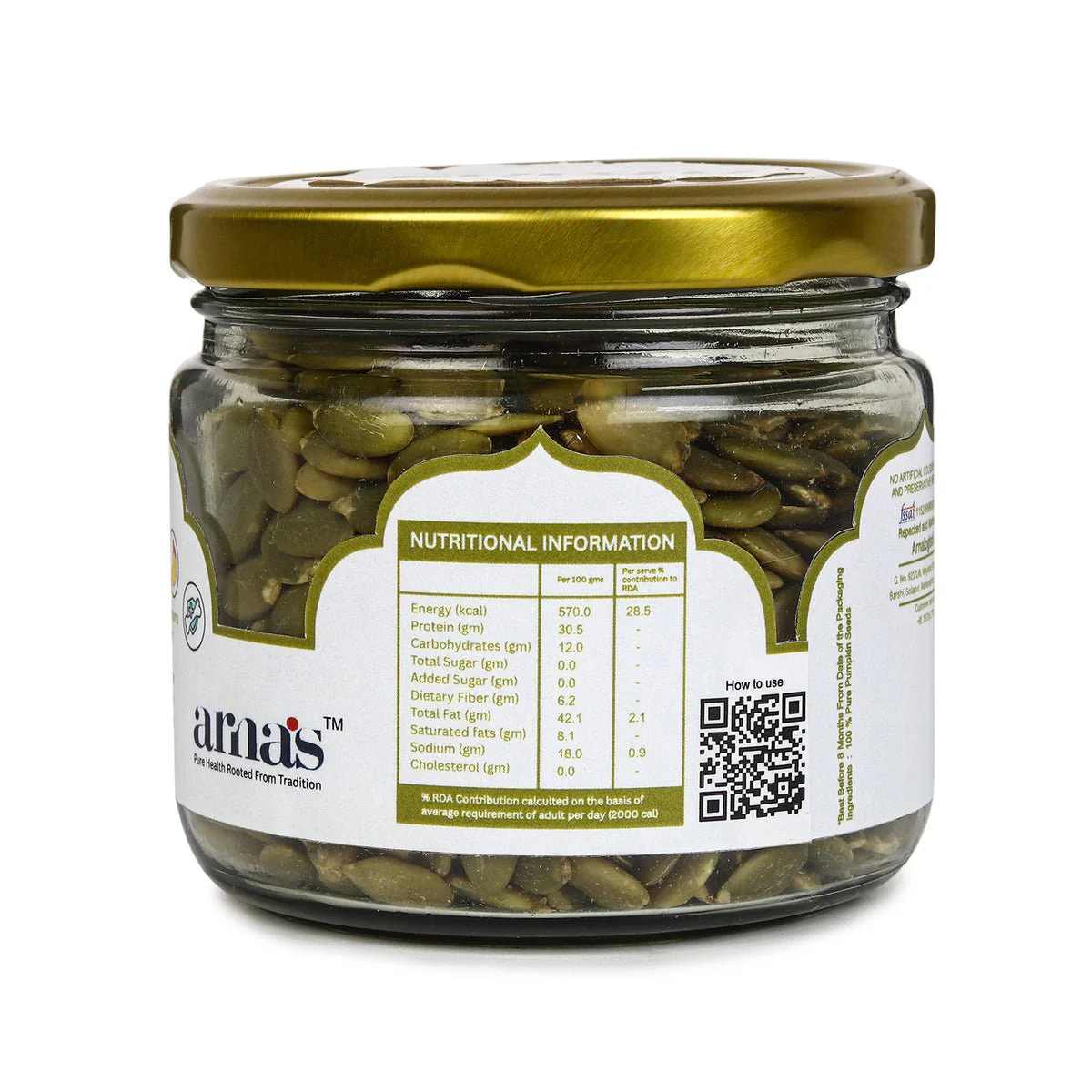 Premium Pumpkin Seeds 200g | Natural High Protein Seeds - Image 3
