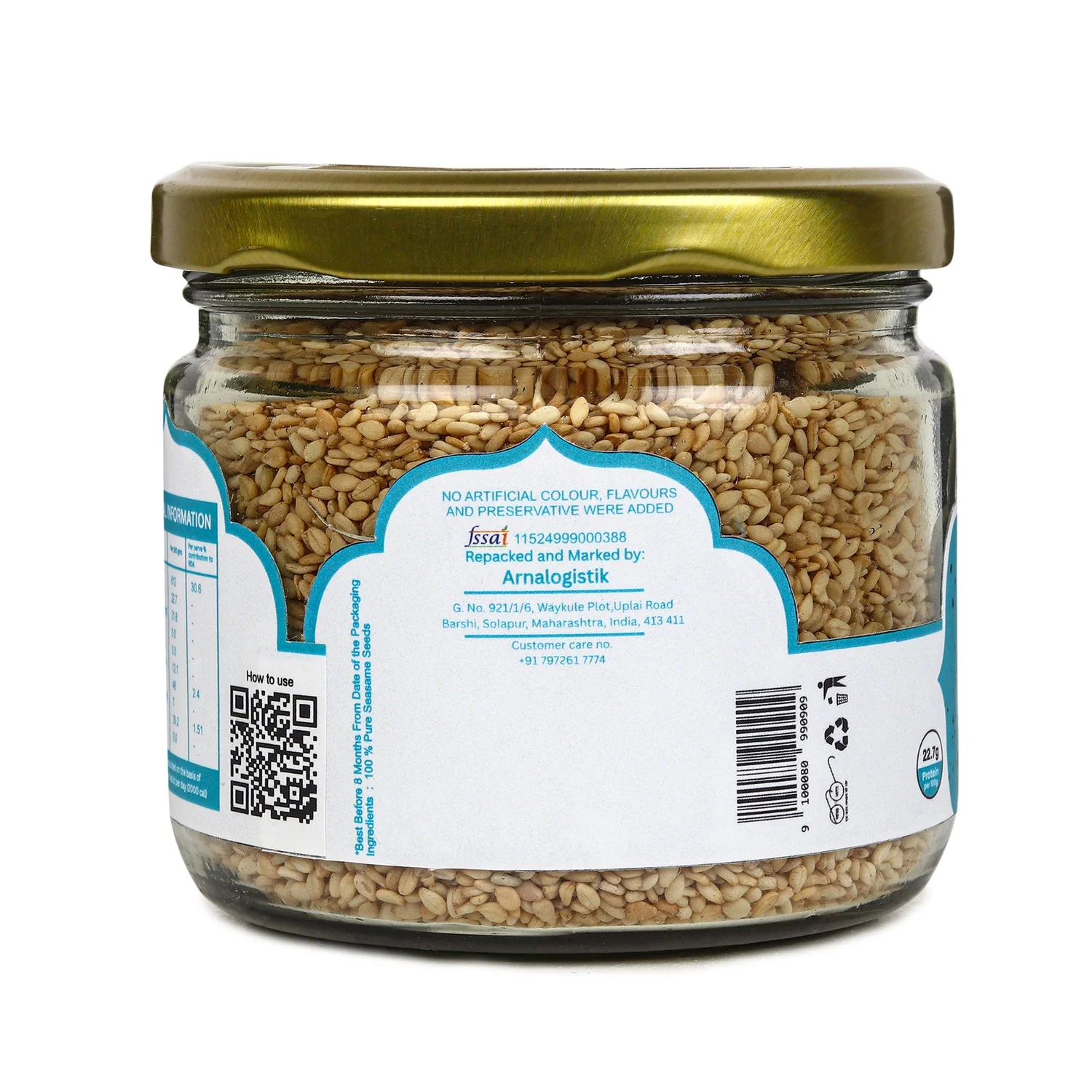 Premium Sesame Seeds 200g | Natural Protein Rich Seeds - Image 4