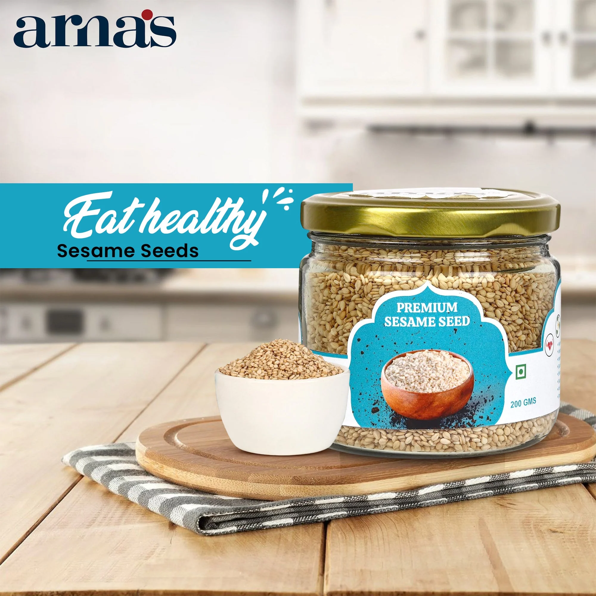 Premium Sesame Seeds 200g | Natural Protein Rich Seeds - Image 7