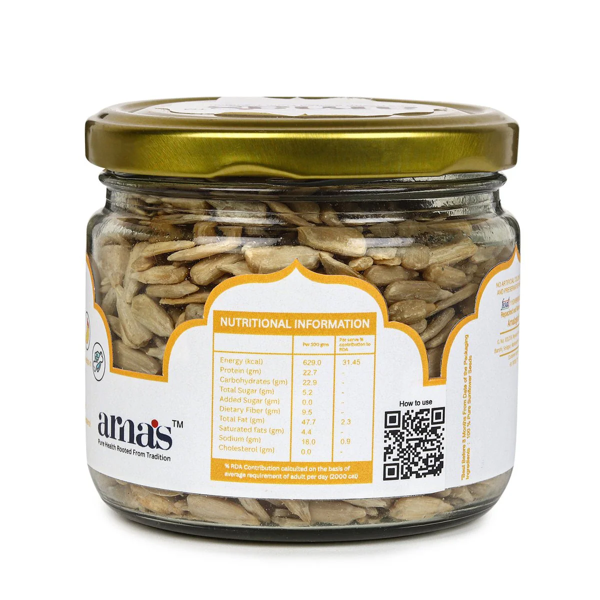 Premium Sunflower Seeds 200g | Pure Natural Protein Seeds - Image 3