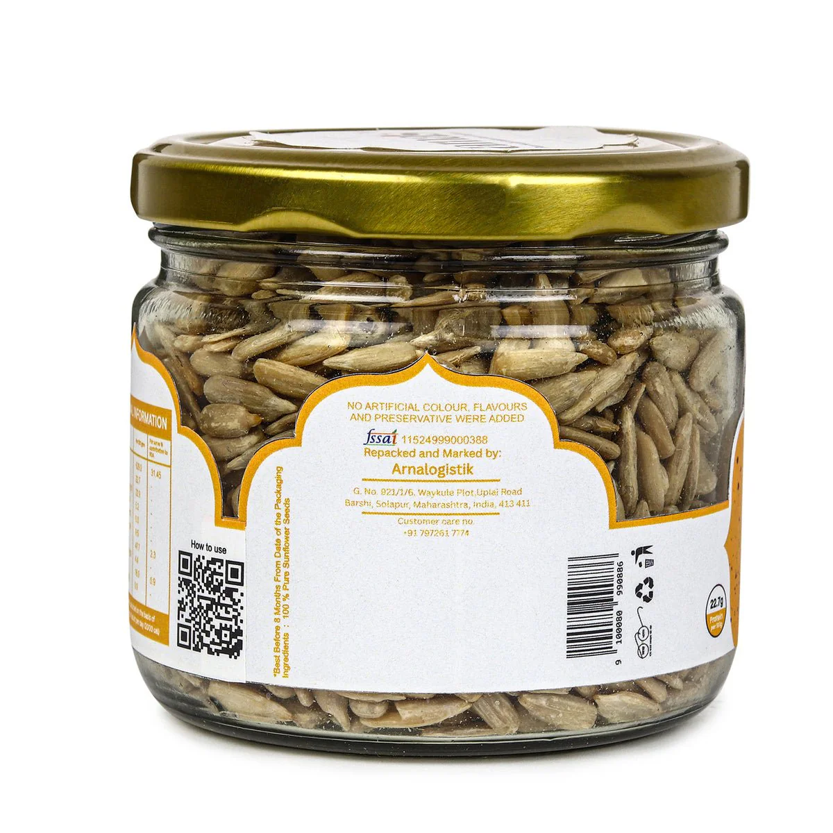 Premium Sunflower Seeds 200g | Pure Natural Protein Seeds - Image 4
