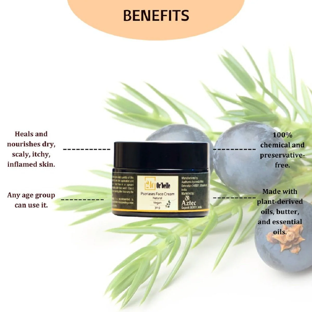 Psoriasis Face Cream- 30 g - Image 3