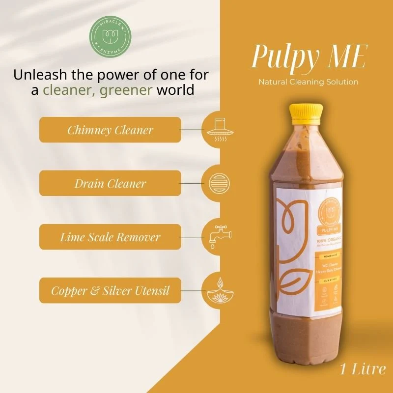 Pulpy ME |Bio Enzyme Cleaner | Lime scale remover | Heavy Duty Cleaner - Image 2