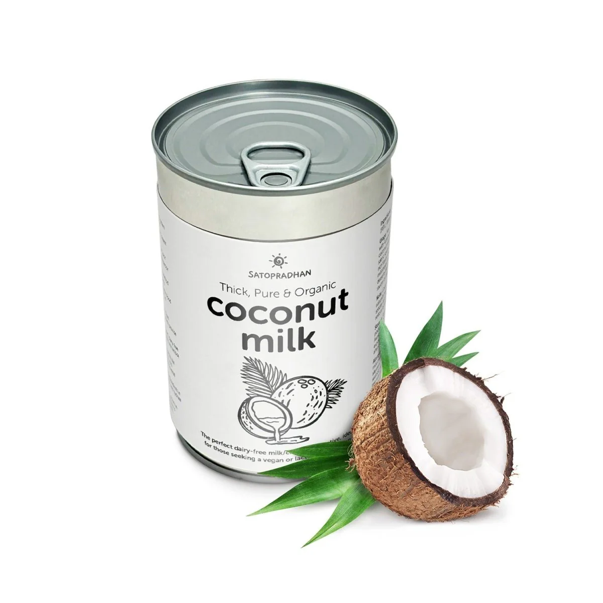 Pure Coconut Milk 400ml - 18% Fat, Sugar-Free, Plant-Based - Image 4