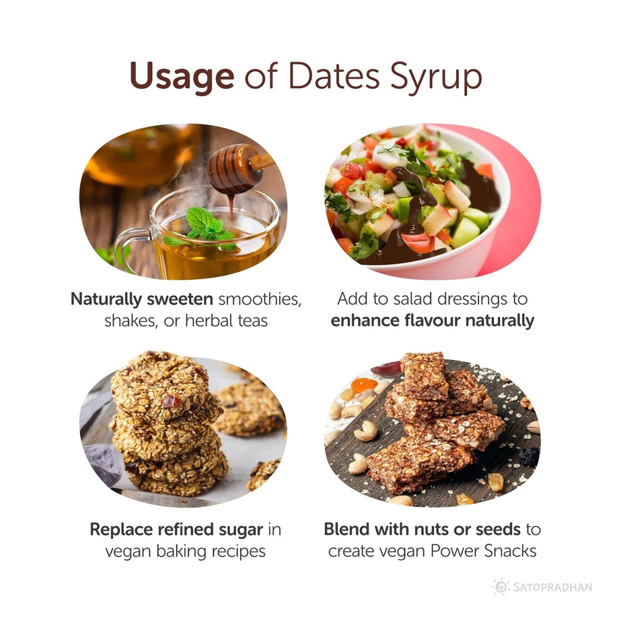 Pure Date Syrup- Natural Alternative to Bee Honey for Vegans - Image 5