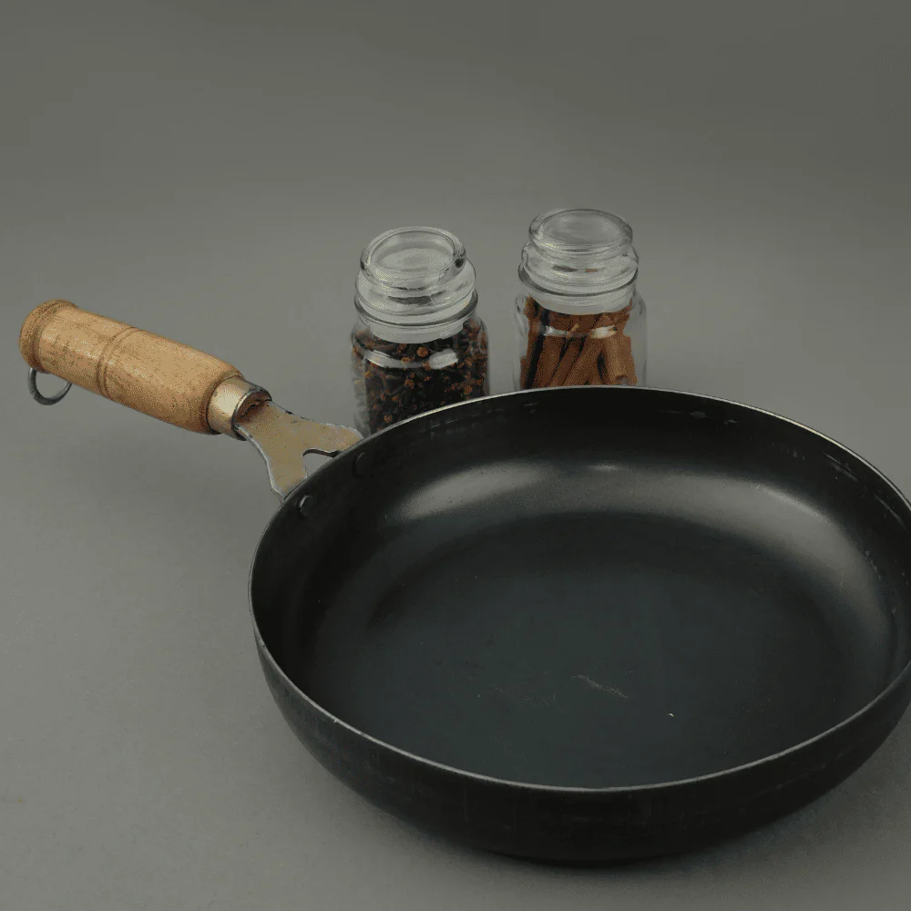 Pure Iron Handmade Combo- Tadka Pan+ Fry Pan+ Dosa Tawa+ Roti Tawa - Image 5