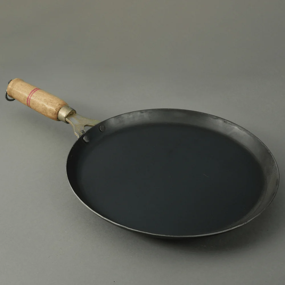 Pure Iron Handmade Family Combo (Tadka Pan+ Tawa+ Round Wok) - Image 3