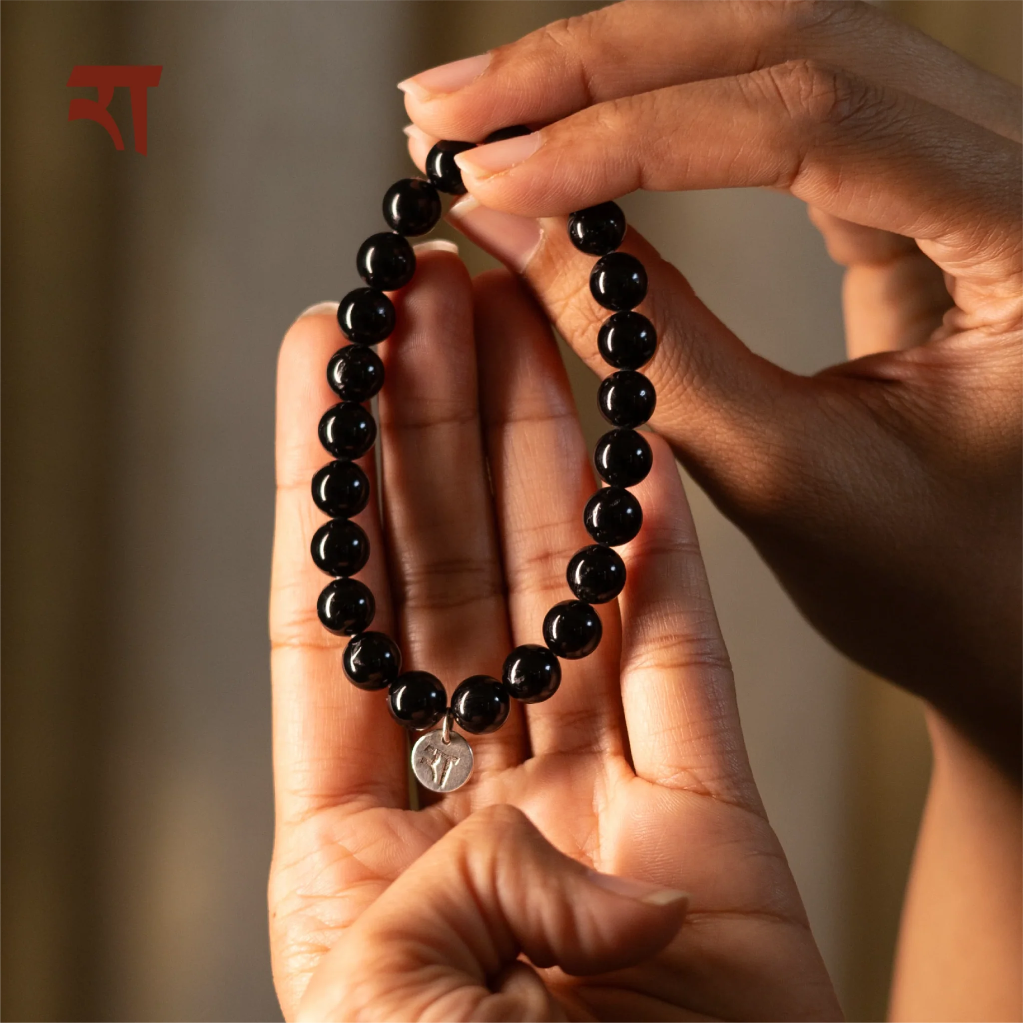 Black Tourmaline Bracelet | Handmade Healing Crystal Jewelry - Image 2