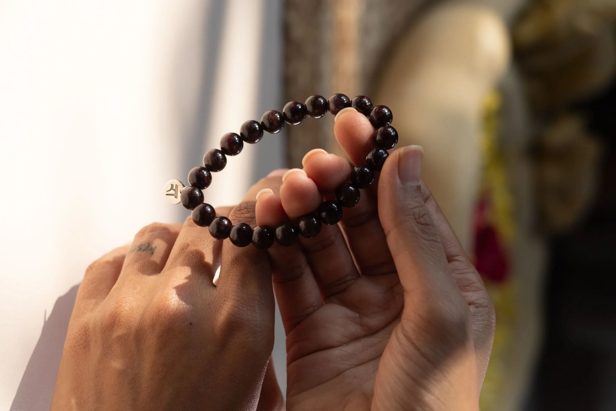 Garnet Bracelet | Handmade Healing Crystal Jewelry