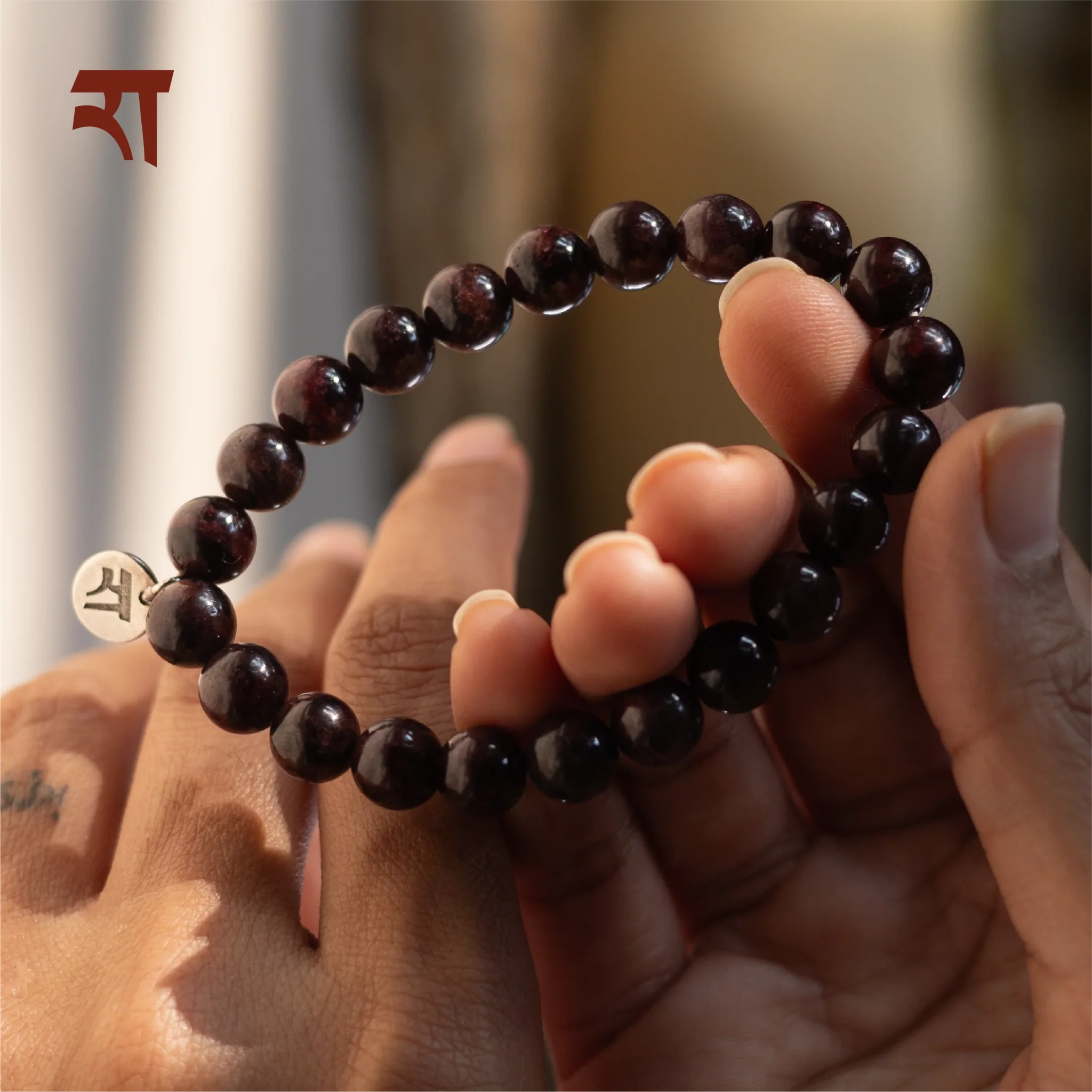Garnet Bracelet | Handmade Healing Crystal Jewelry - Image 3