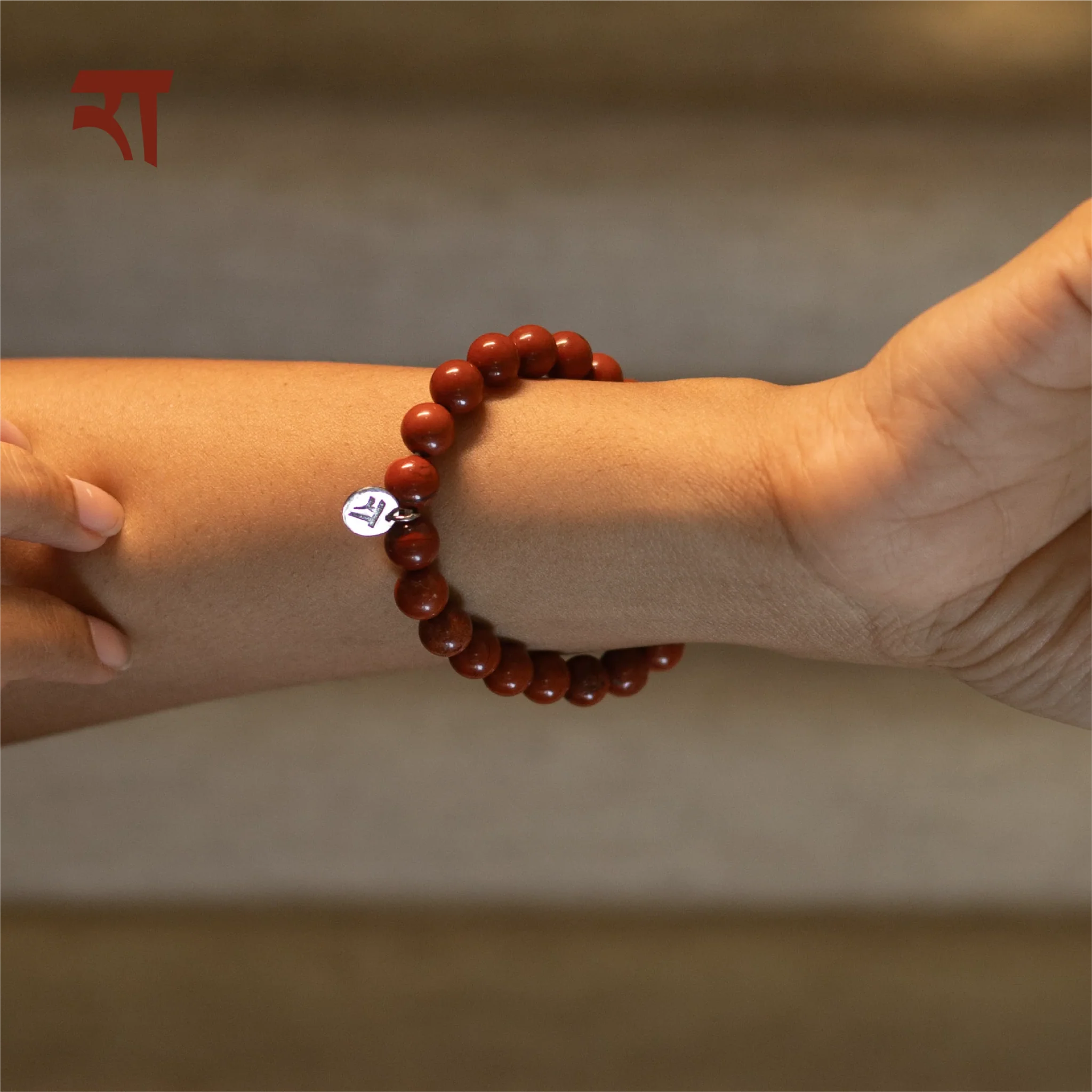 Red Jasper Bracelet | Handmade Healing Crystal Jewelry - Image 2